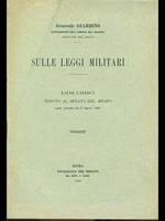 Sulle leggi militari