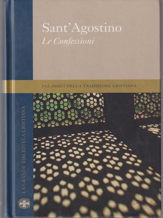 Le confessioni - Agostino (sant') - copertina