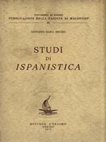 Studi di ispanistica