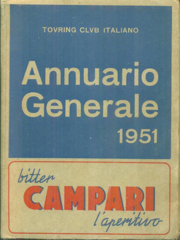 Annuario generale 1951