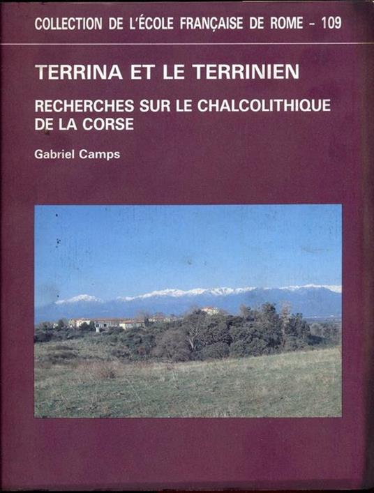 Terrina et le terrinien. Recherches sur le chalcolithique de la Corse - Gabriel Camps - 10