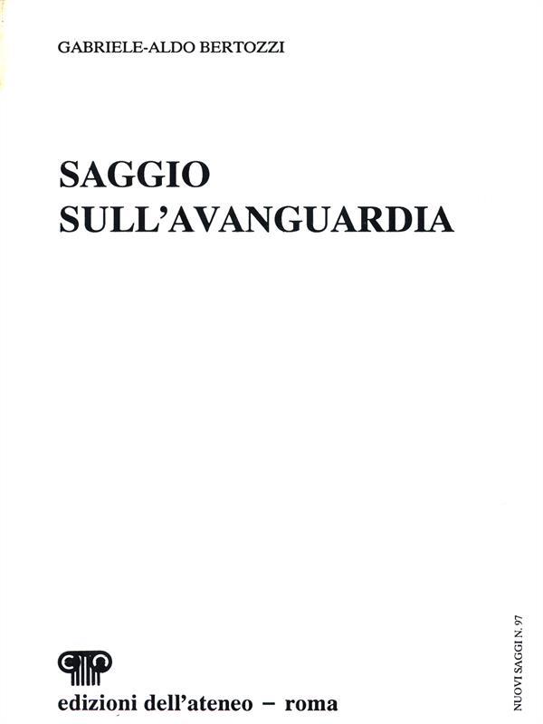 Saggio sull'avanguardia