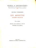 Un affetto. Memorie politiche