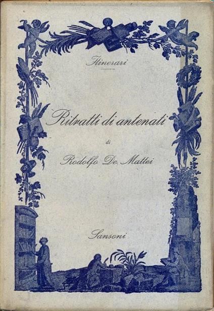 Ritratti di antenati - copertina