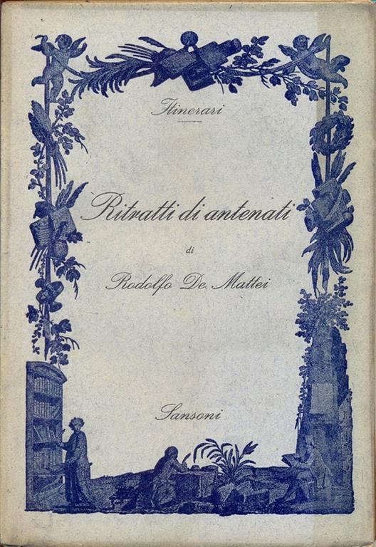 Ritratti di antenati - copertina