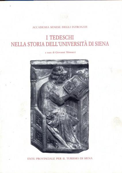 I tedeschi nella Storia dell'Università di Siena - copertina