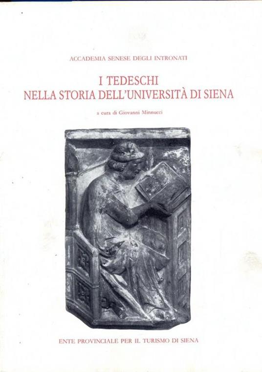I tedeschi nella Storia dell'Università di Siena - copertina
