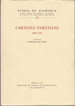 Carteggi paretiani 1892-1923