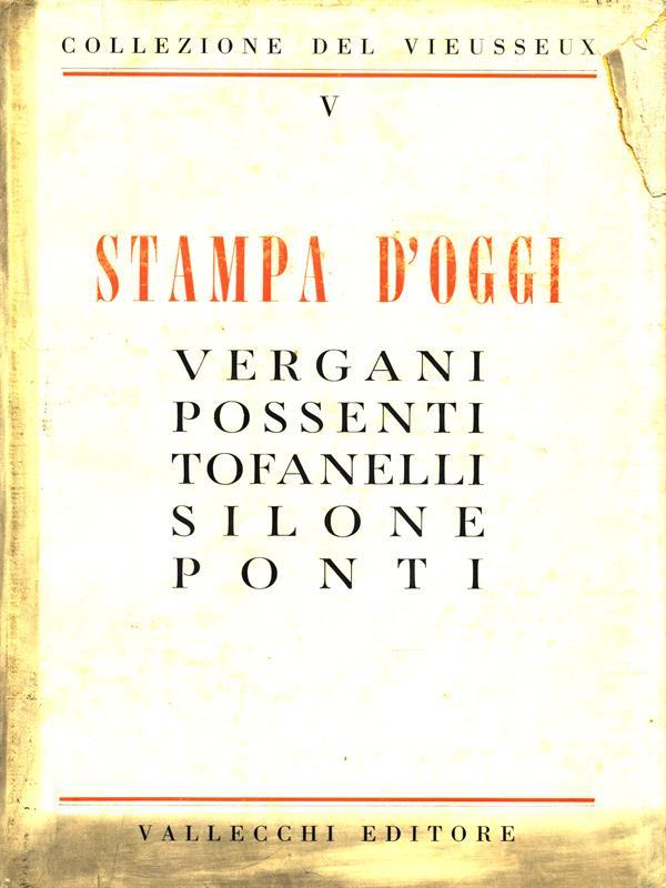 Stampa d'oggi