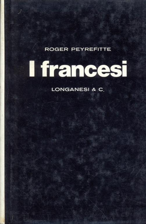 I francesi - Roger Peyrefitte - copertina