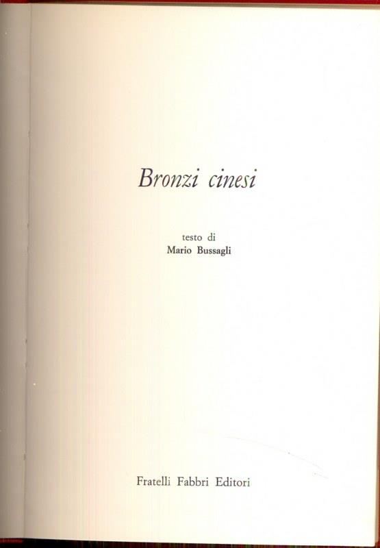 Bronzi cinesi