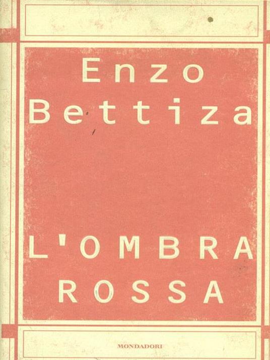 L' ombra rossa - Enzo Bettiza - copertina