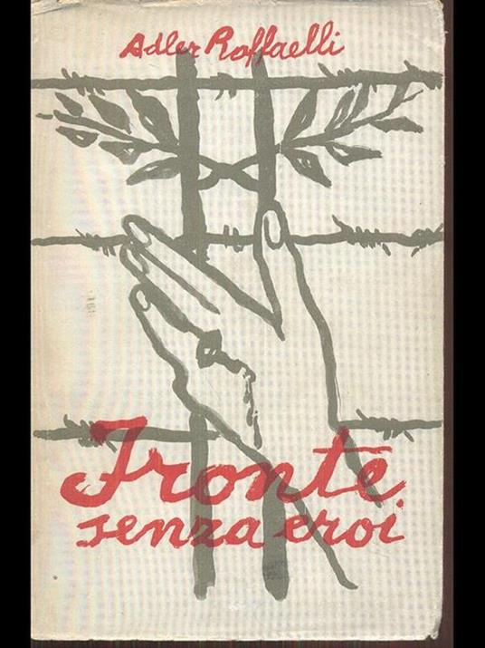 Fronte senza eroi - Adler Raffaelli - copertina