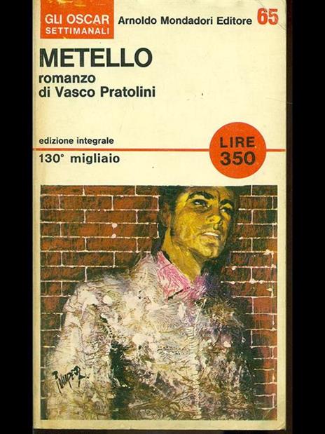 Metello - Vasco Pratolini - copertina