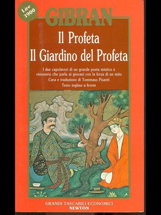Il profeta-Il giardino del profeta. Con disegni dell'autore. Testo inglese a fronte - Kahlil Gibran - copertina