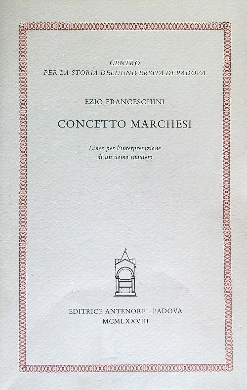 Concetto Marchesi