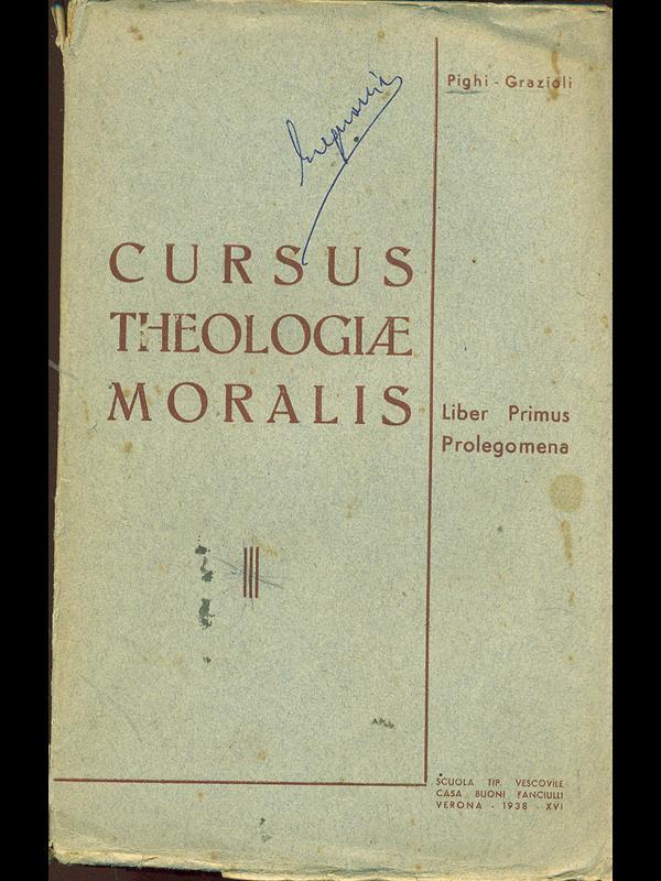 Cursus theologiae moralis Vol. 1