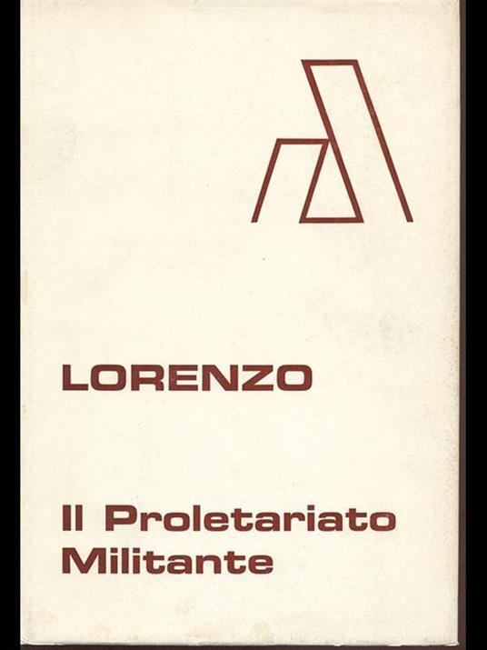 Il proletariato militante - Anselmo Lorenzo - copertina