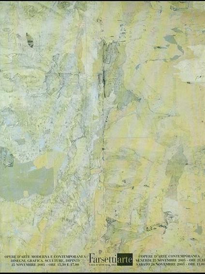 Asta di opere d'arte contemporanea provenienti da raccolte private - copertina