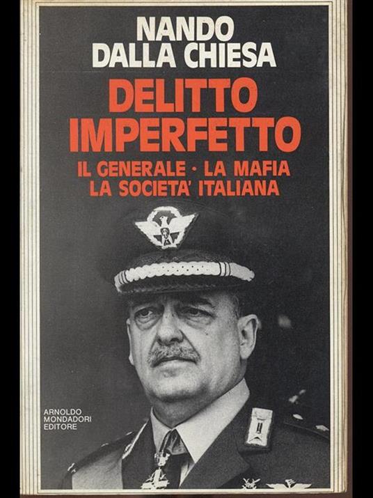 Delitto Imperfetto - Nando Dalla Chiesa - copertina
