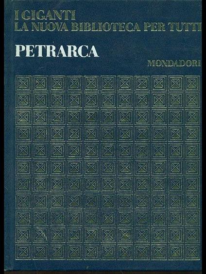 Petrarca. Opere - Francesco Petrarca - copertina