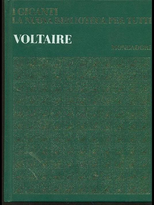 Voltaire - copertina