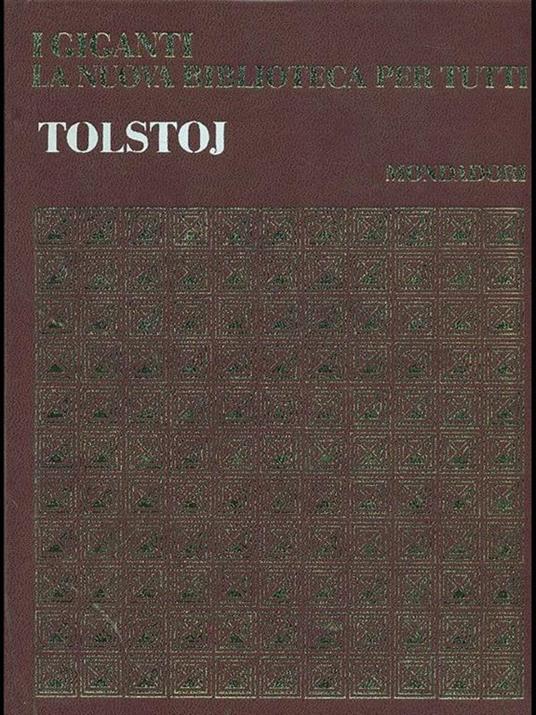 Tolstoj - copertina