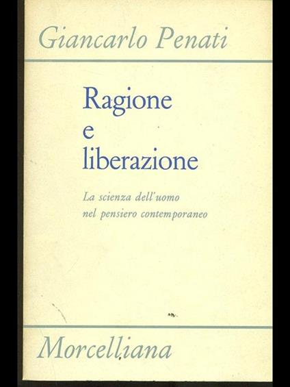 Ragione e liberazione - copertina