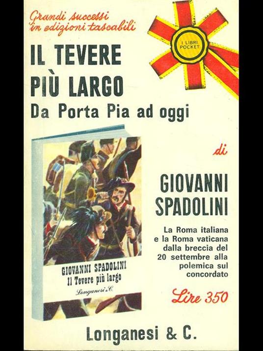 Il Tevere più largo - Giovanni Spadolini - copertina