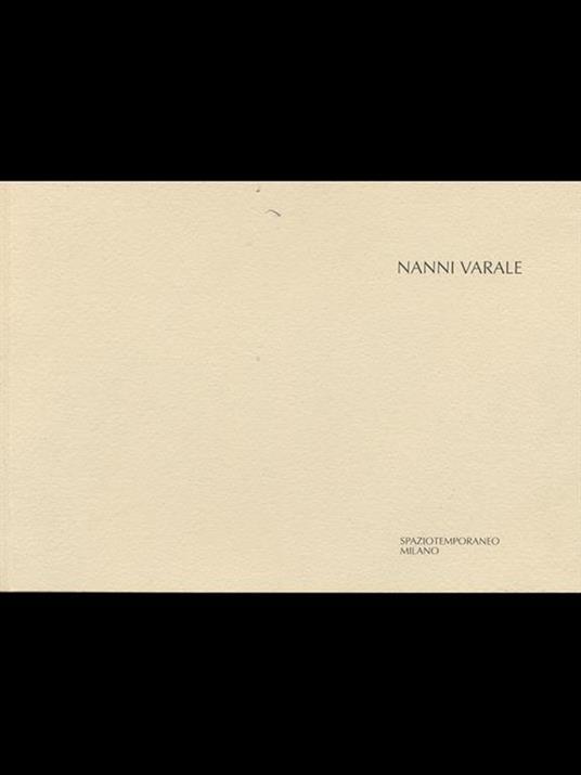 Nanni Varale - copertina
