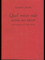 Quel sole rosso