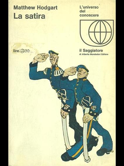 La satira - Matthew Hodgart - copertina