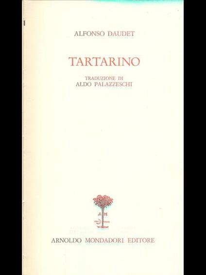 Tartarino - Alphonse Daudet - copertina