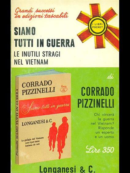 Siamo tutti in guerra - Corrado Pizzinelli - copertina