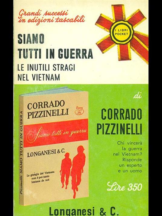 Siamo tutti in guerra - Corrado Pizzinelli - copertina