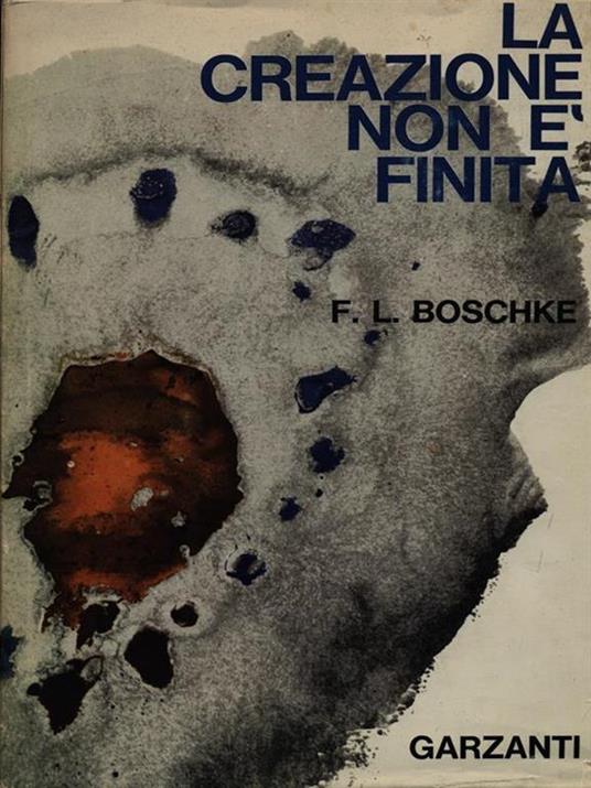 La creazione non è finita - Friedrich Ludwig Boschke - copertina