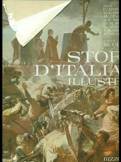 Storia d'Italia illustrata - copertina