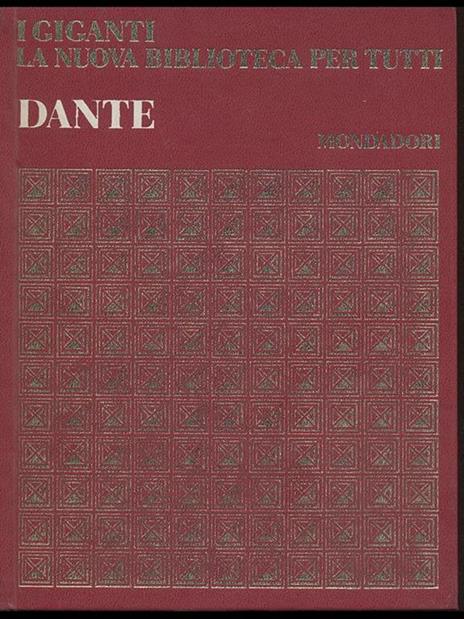 Dante Alighieri - Dante Alighieri - copertina