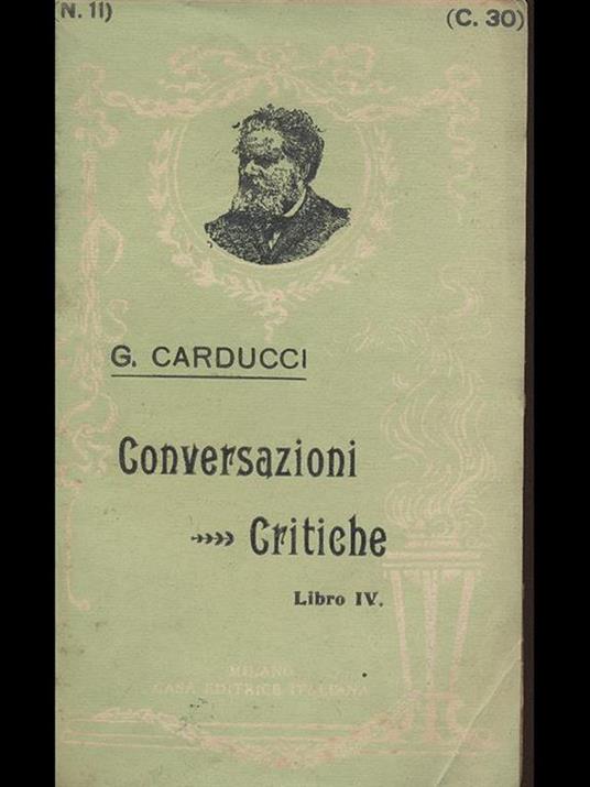 Conversazioni Critiche. Libro IV - 5