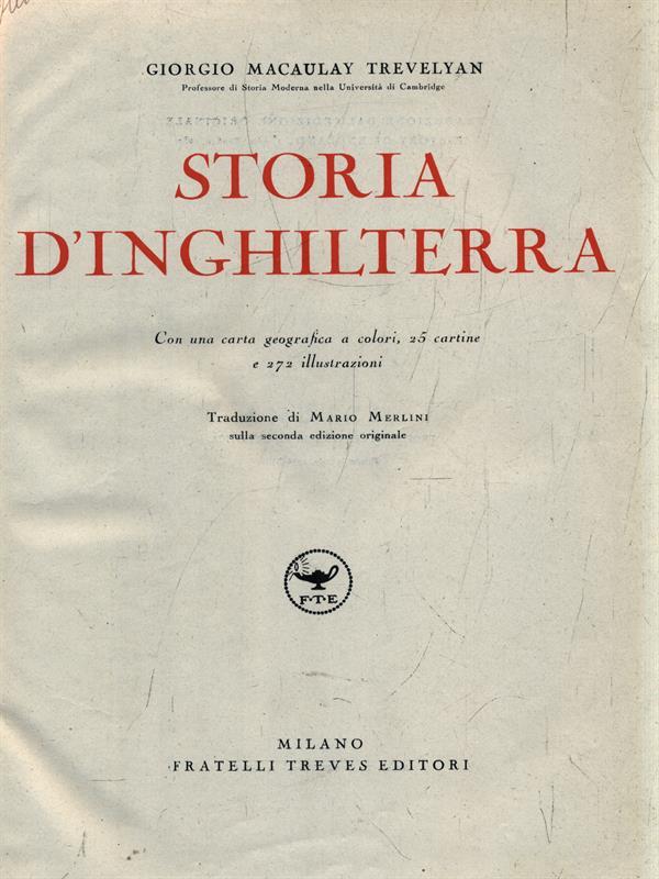 Storia d'Inghilterra