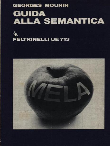 Guida alla semantica - Georges Mounin - copertina