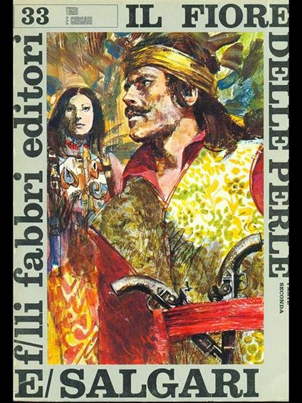 Il fiore delle perle Vol. 2 - Emilio Salgari - copertina