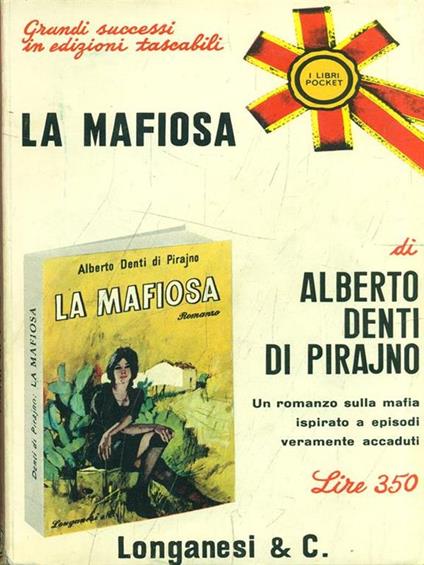 La mafiosa - Alberto Denti di Pirajno - copertina