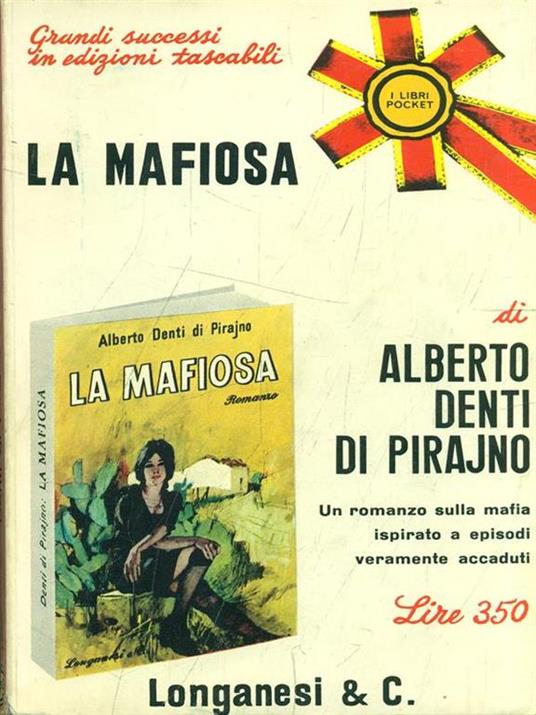La mafiosa - Alberto Denti di Pirajno - copertina