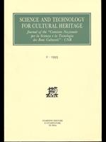 Science and Technology for Cultural Heritage 2. 1993