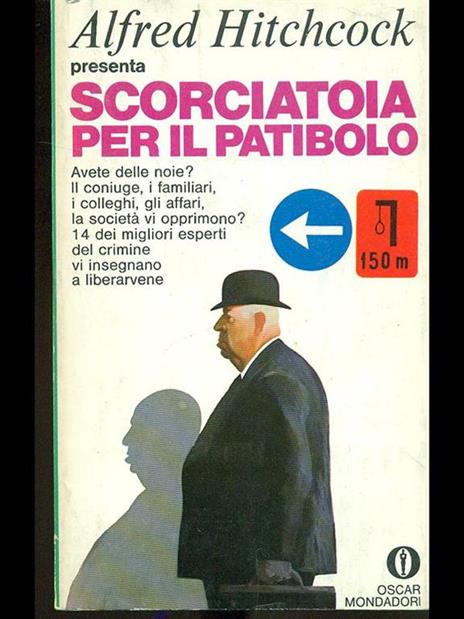 Scorciatoia per il patibolo - Alfred Hitchcock - copertina