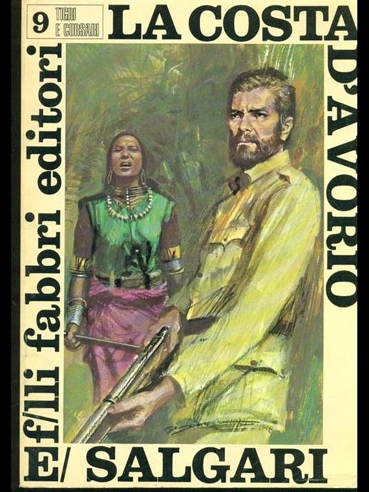 La Costa d'Avorio - Emilio Salgari - copertina