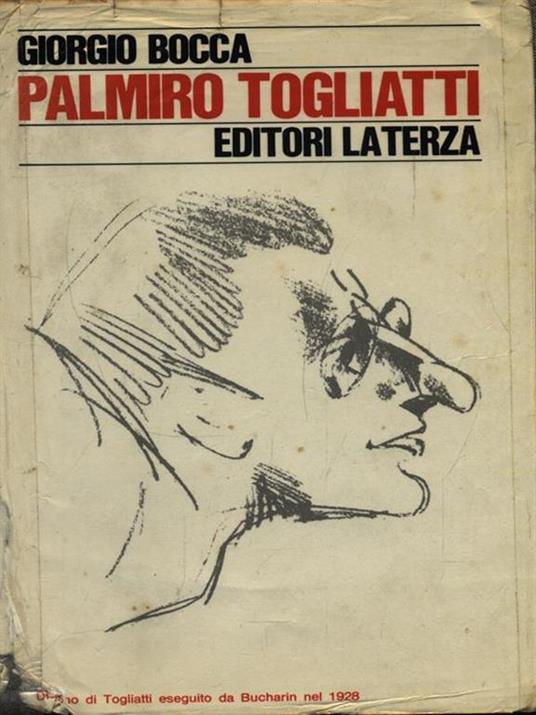 Palmiro Togliatti - Giorgio Bocca - copertina