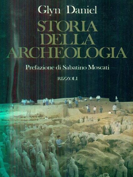 Storia della Archeologia - Glyn Daniel - copertina