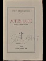 Actum Luce - rivista studi lucchesi anno XV n 1-2